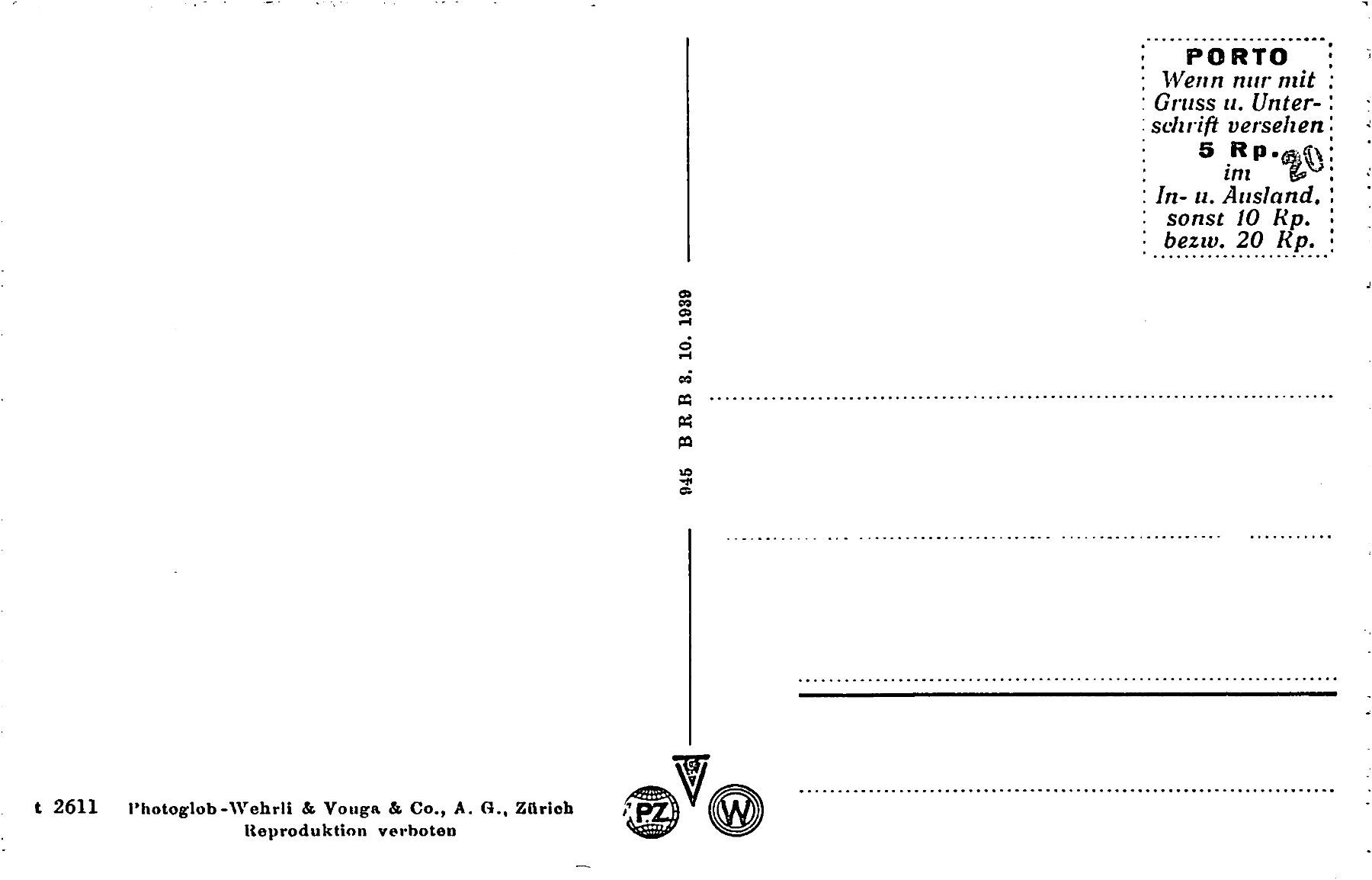 Cartoline postali: 2 x Chur – Usato da Ottikon b.Kemptth. venduto da Neptun1974 3