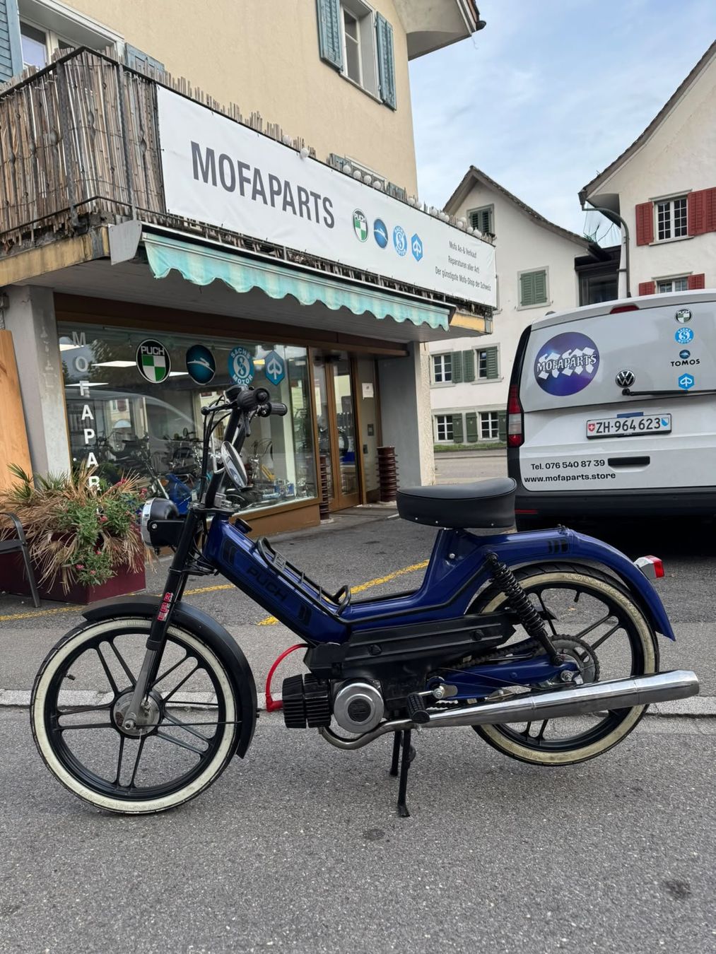 Puch Ciclomotori: Puch Maxi S mit Ausweis – Usato da Schmerikon venduto da Mofaparts