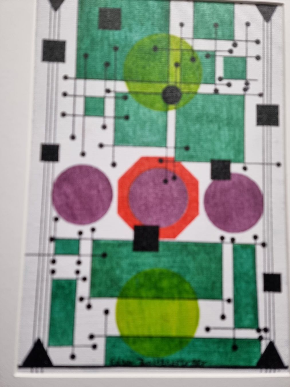 Dipinti: EDGAR BALTENSPERGER ORIGINAL ACRYL MISCHTECHNIK SIGNIERT – Usato da Gersau venduto da kunst-online 2