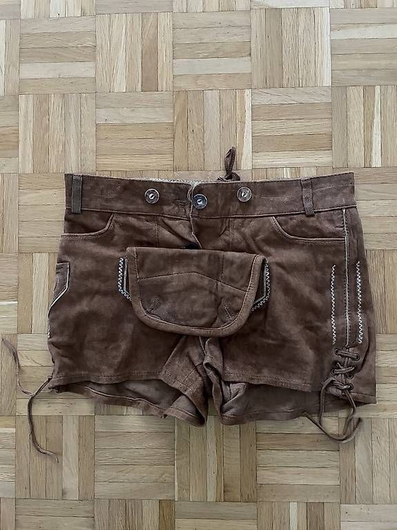 Pantaloni: Esmara Lederhose / Trachtenhose – Nuovo (secondo la descrizione) da Uzwil venduto da msc_m9qh 1