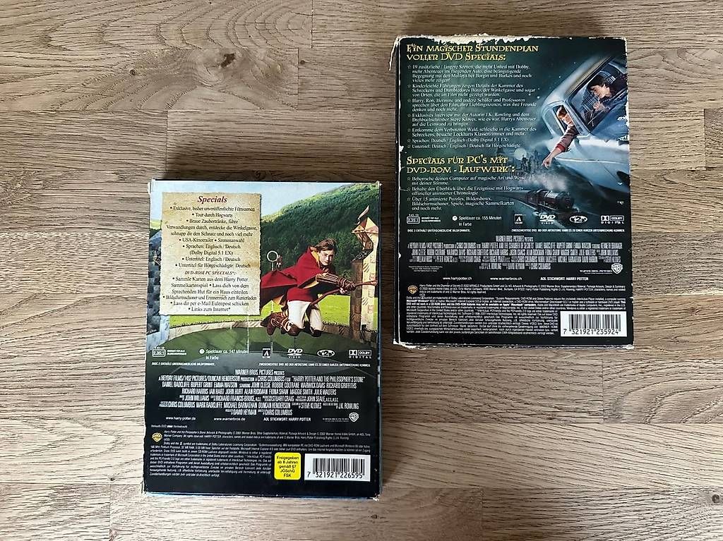 Tutti i DVDs: Harry Potter DVD Special Editions, Teil 1 und 2 – Usato da Rorschach venduto da harry-the-great 1