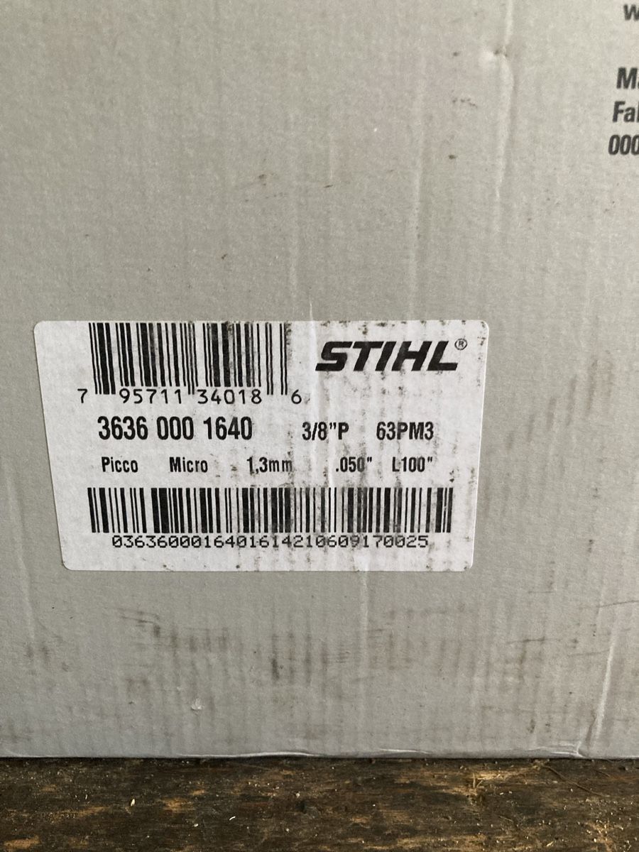 Stihl Seghe: Säge Motorsäge Kette 100m – Nuovo e nell'imballaggio originale da Aarwangen venduto da to-hirschi