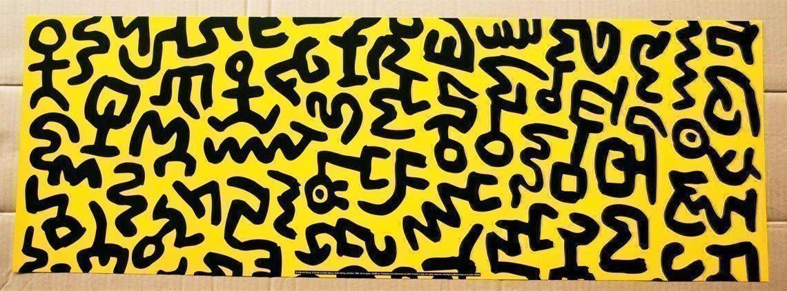 Foto & Immagini: Keith Haring - Seltenes Vintage Poster – Usato da Ponte Tresa venduto da 11GalleriaAlterEgo11 9