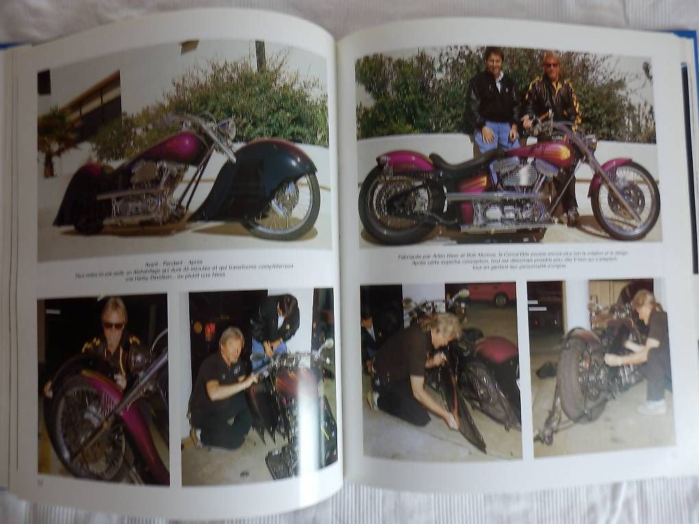 Libri: Livre Harley Davidson " Les plus belles H.D. " – Usato da Hauterive NE venduto da Davidsonson 4