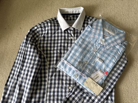 MILANO ITALY Donna: 2 Blusen in Blau, Grösse 38