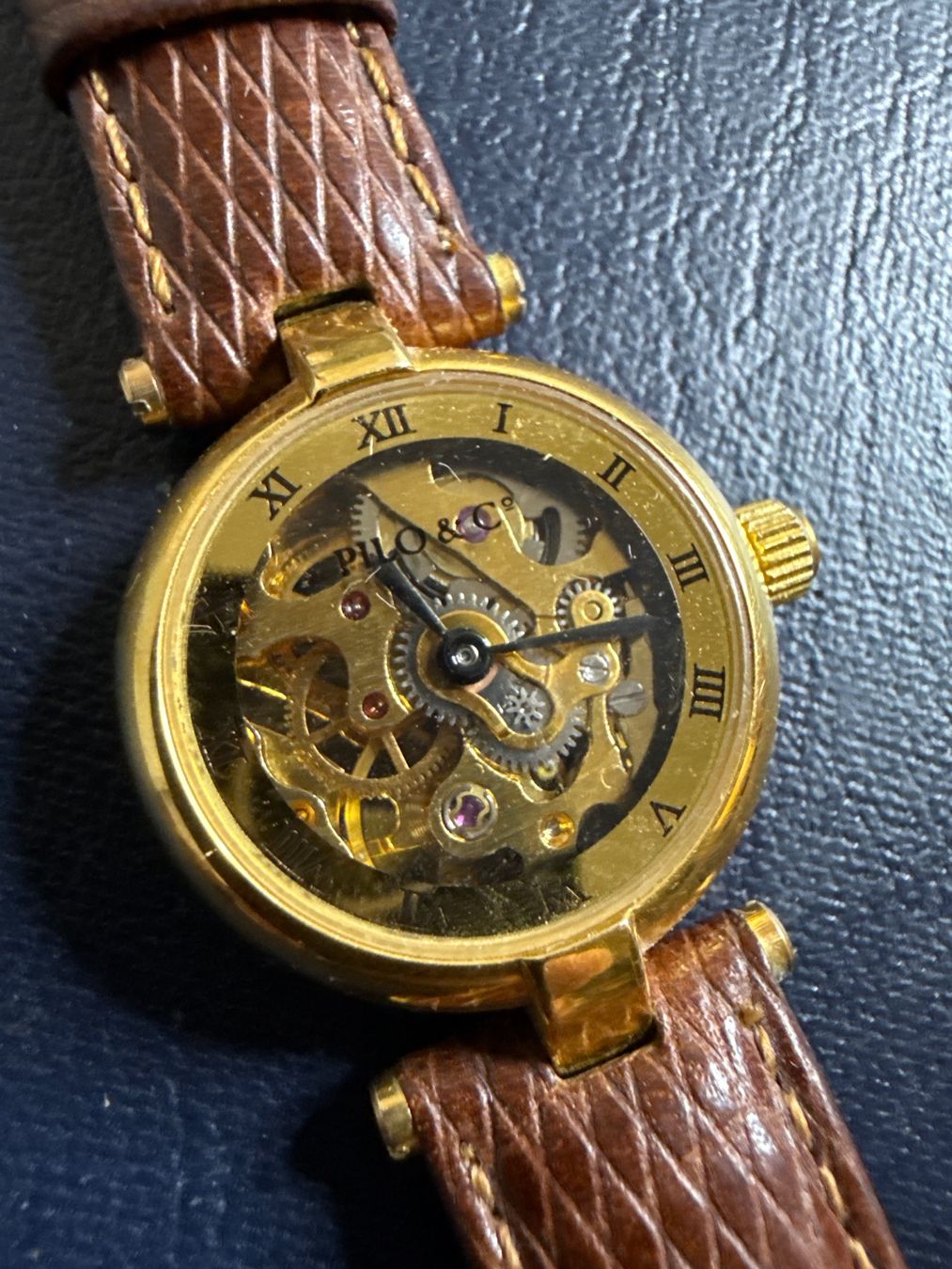 Uhren: Pilo& Co Skelett 25 mm – Gebraucht aus Pfeffingen von Allhandelklgwatches