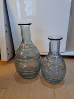 Elegante Glasvasen mit speziellem Muster