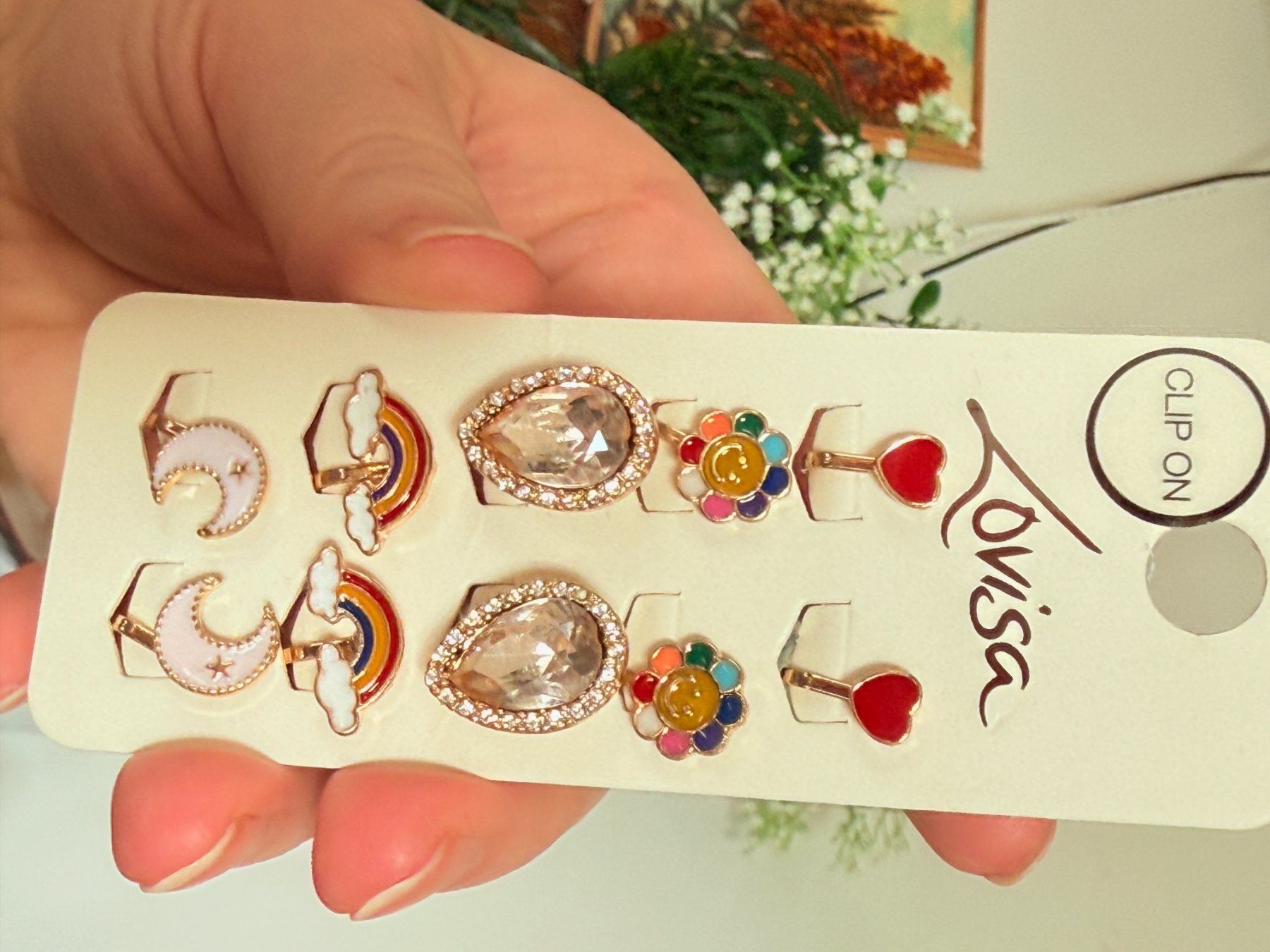 Orecchini pendenti & Orecchini a lobo: Boucles d'oreilles clips Lovisa - 5 PAAR – Nuovo (secondo la descrizione) da Genève venduto da AGBERG 1