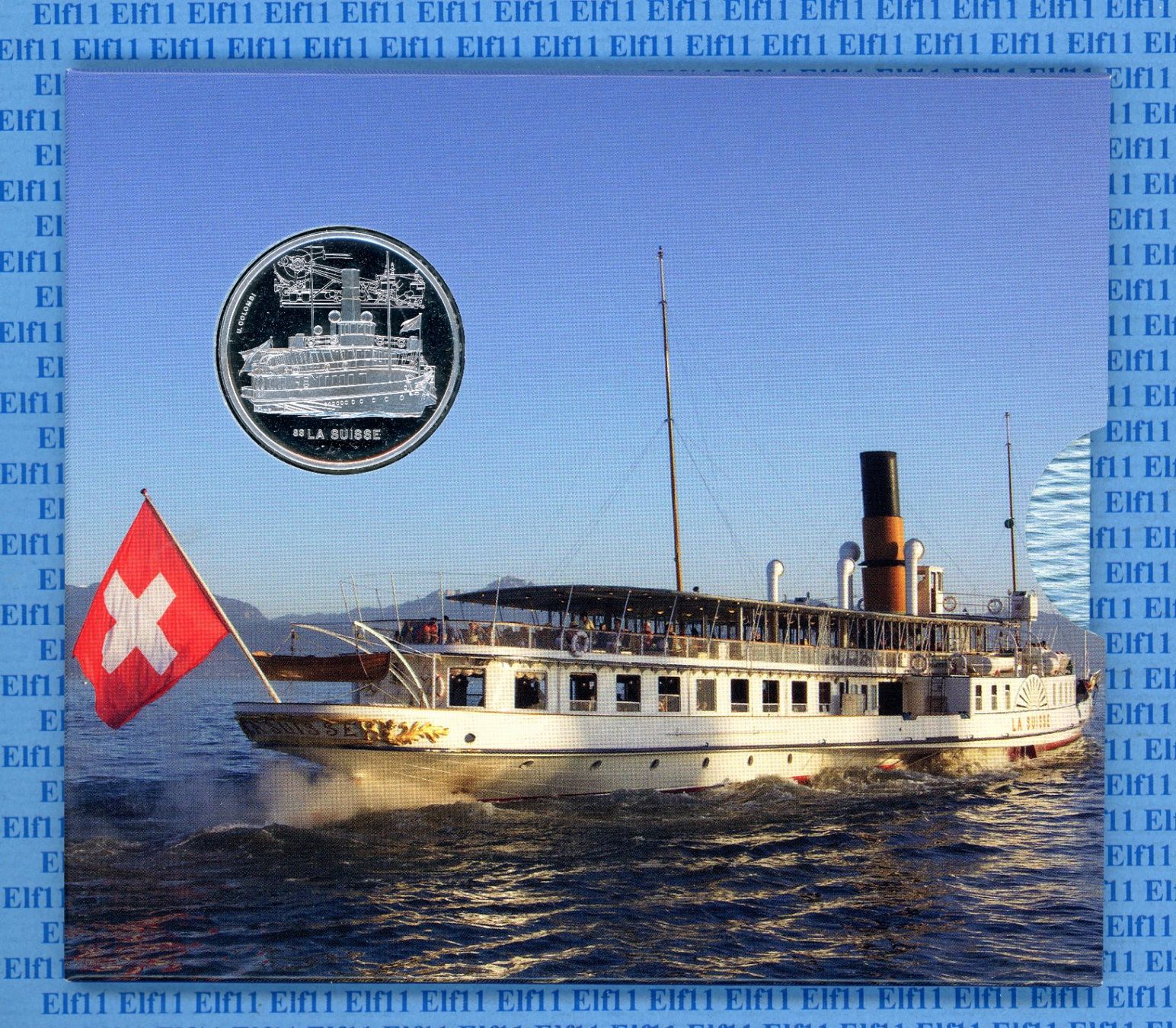Tutti le monete: CHF__20.00 2018 DS La Suisse im Folder stgl 20 Franken – Nuovo e nell'imballaggio originale da Widnau venduto da Elf11