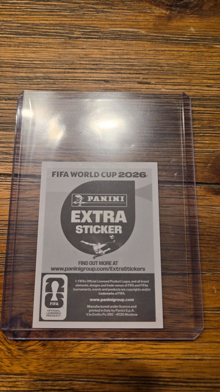 Panini Cartes à collectionner: Panini Salah Extra Sticker Silber PERFEKT ab 1.- – Neuf avec emballage d'origine à Erlinsbach par realcollector 1