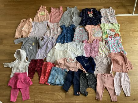 Mädchen Kleiderpaket 62/68