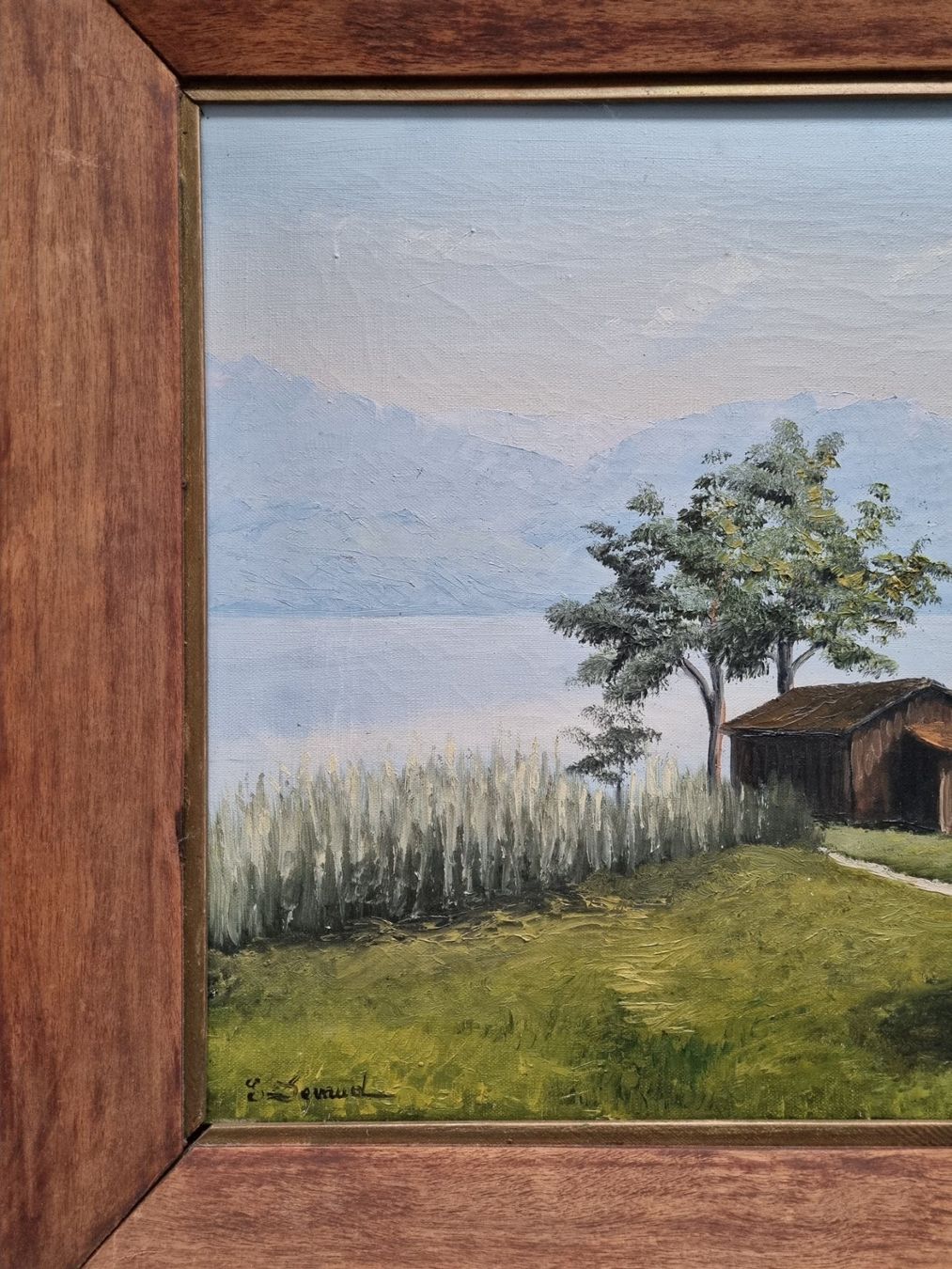 Tele & Cornici: Magnifique tableau d'Eugène Devaud de Madelin – Usato da Grand-Lancy venduto da Evelyne010 2