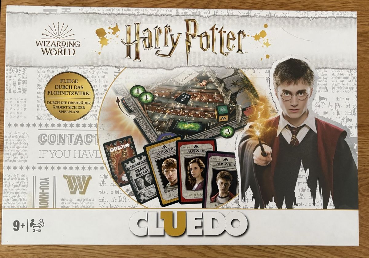 Spiele: Cluedo Harry Potter Brettspiel – Gebraucht aus Staffelbach von rc-larossa