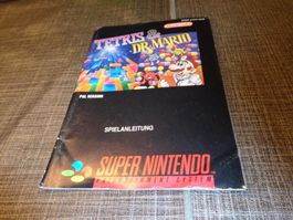 Spielanleitung zu Tetris & Dr. Mario SNES NOE