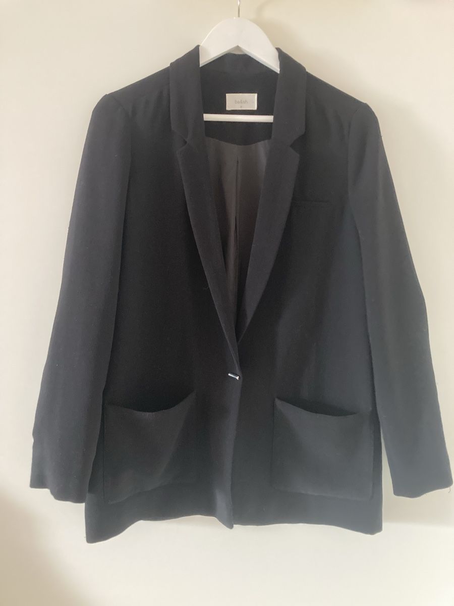 Ba&Sh Giacche: Schwarzer Blazer von ba&sh - Zeitlos & Elegant - Grösse 2 – Usato da Zürich venduto da Timbera