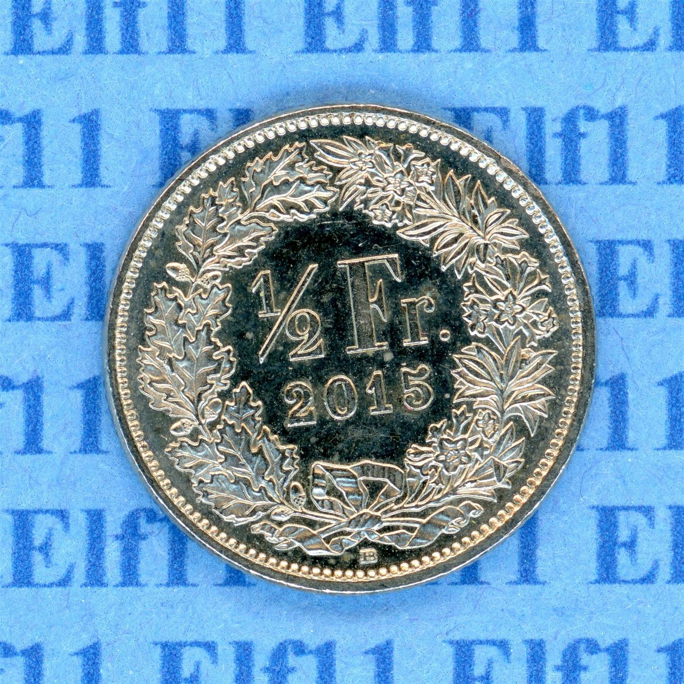 Alle Münzen: CHF___0.50 2015 vz 50 Rappen – Gebraucht aus Widnau von Elf11