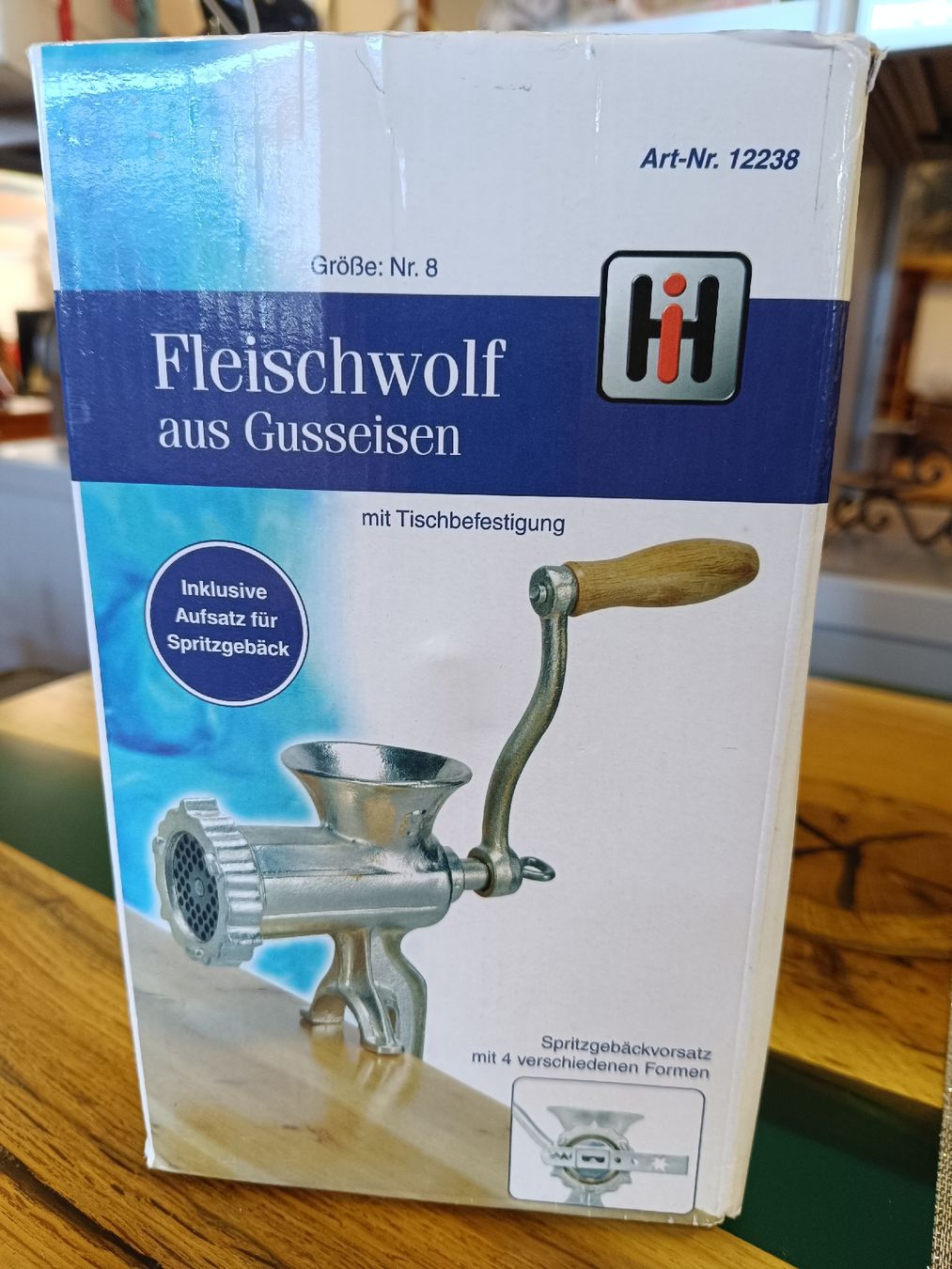 Komplettküchen: Retro-Fleischwolf (A1) – Gebraucht aus Künten von Schnaepplihuus