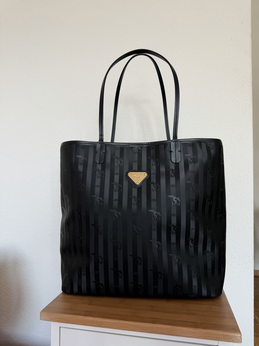 Maison Mollerus Borse da donna: Maison Mollerus Shopper Luzern Schwarz – Usato da Emmen venduto da mak31