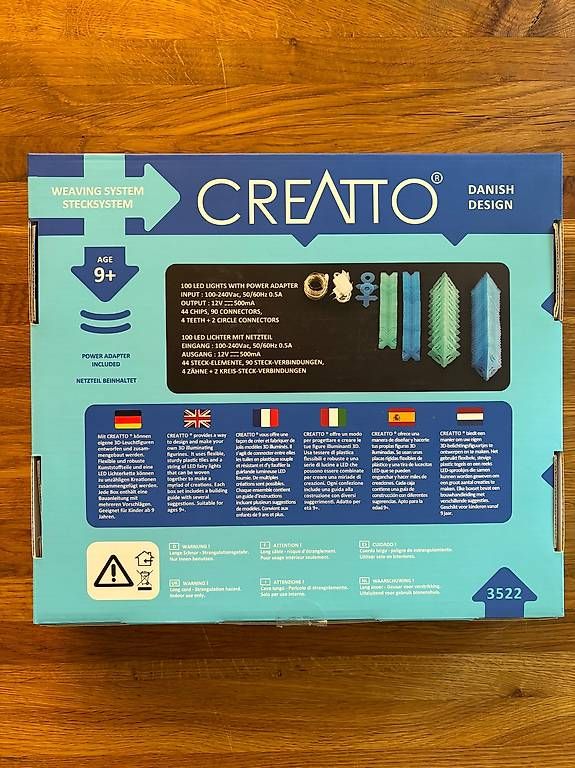 Baukästen: CREATTO Shark, 4-in-1 LED Leuchttier – Gebraucht aus Bremgarten b. Bern von burkard01 2