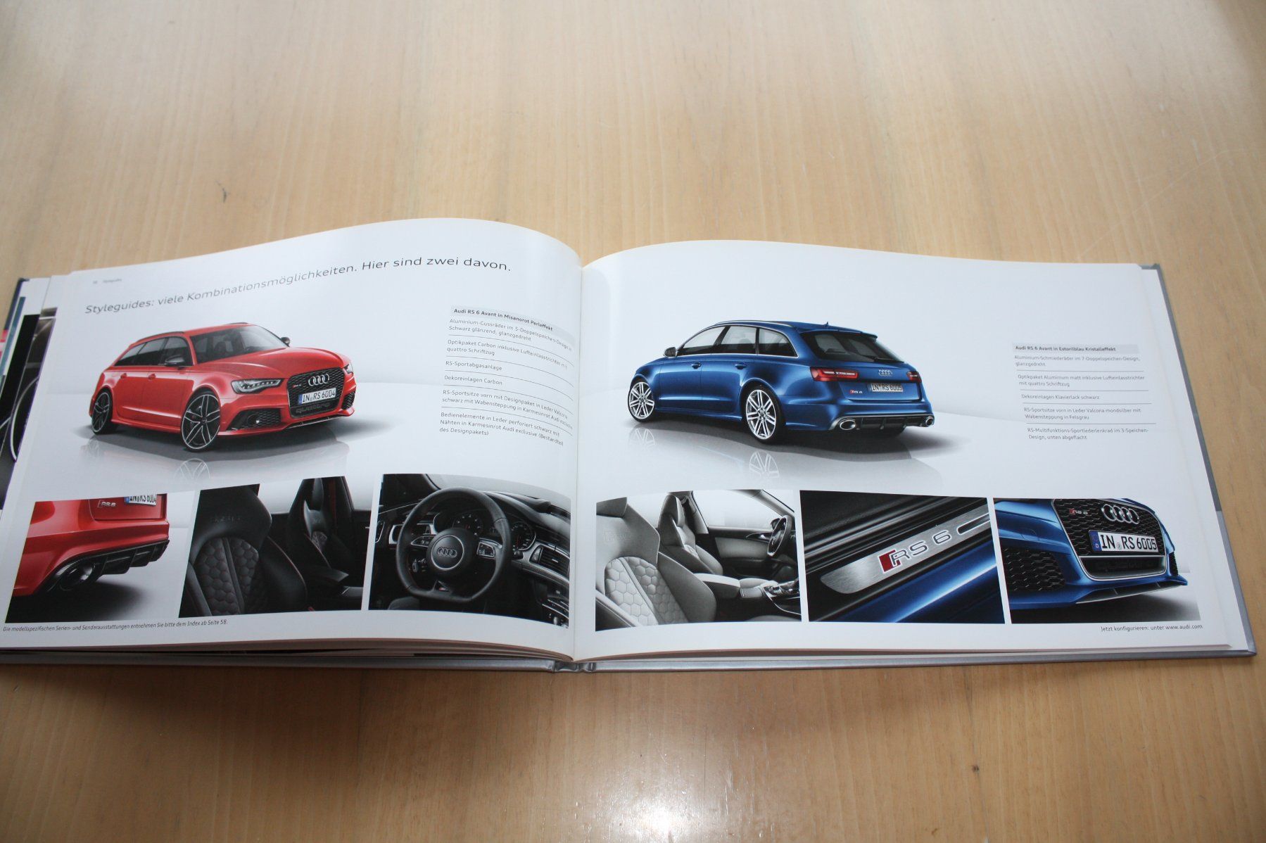 Audi Documenti: Audi RS6 Avant Hardcover Prospekt 3/2013 – Usato da Wikon venduto da erwin400 6