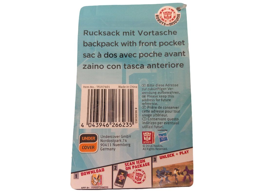 Sacs & sacs à dos: TRANSFORMERS bumblebee Rucksack – Neuf avec emballage d'origine à Hünenberg par Restwert_Zug 2