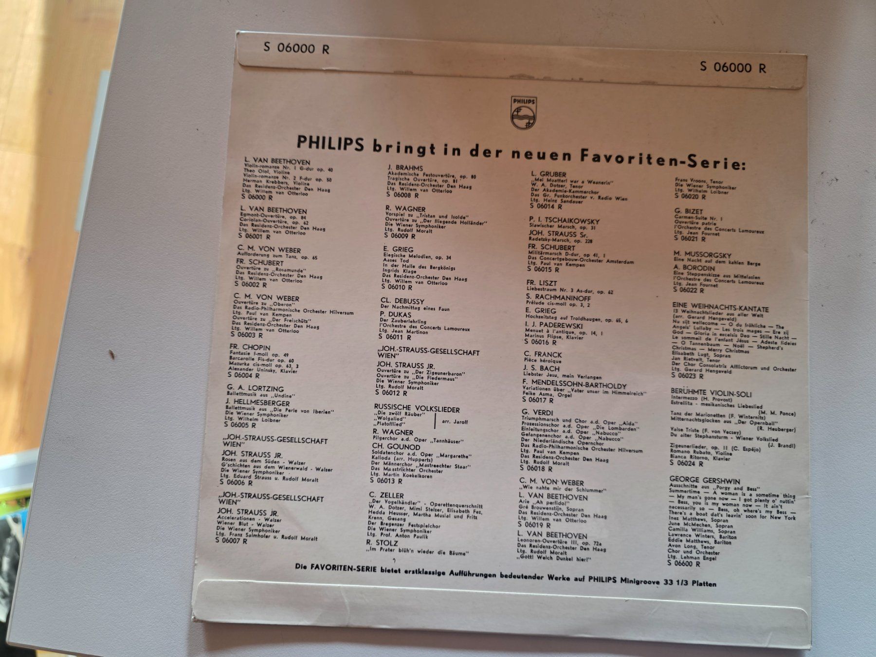 Vinyles: 33 1/3 LP Schellack Klassik Beethoven Philips – D'occasion à Walterswil BE par Lonitti 3