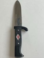 Messer Rostfrei Solingen Sammlerstück mit Emblem(S25)
