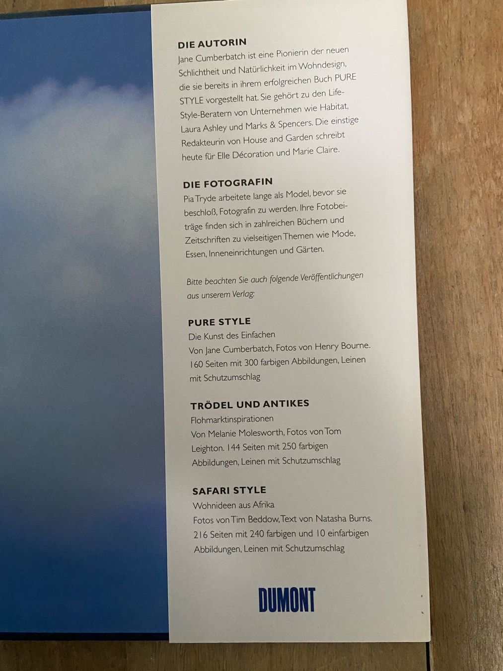 Libri: Pure Style Outside Cumberbatch Garten Terrasse Balkon Ideen – Usato da Luzern venduto da waterfront1 7