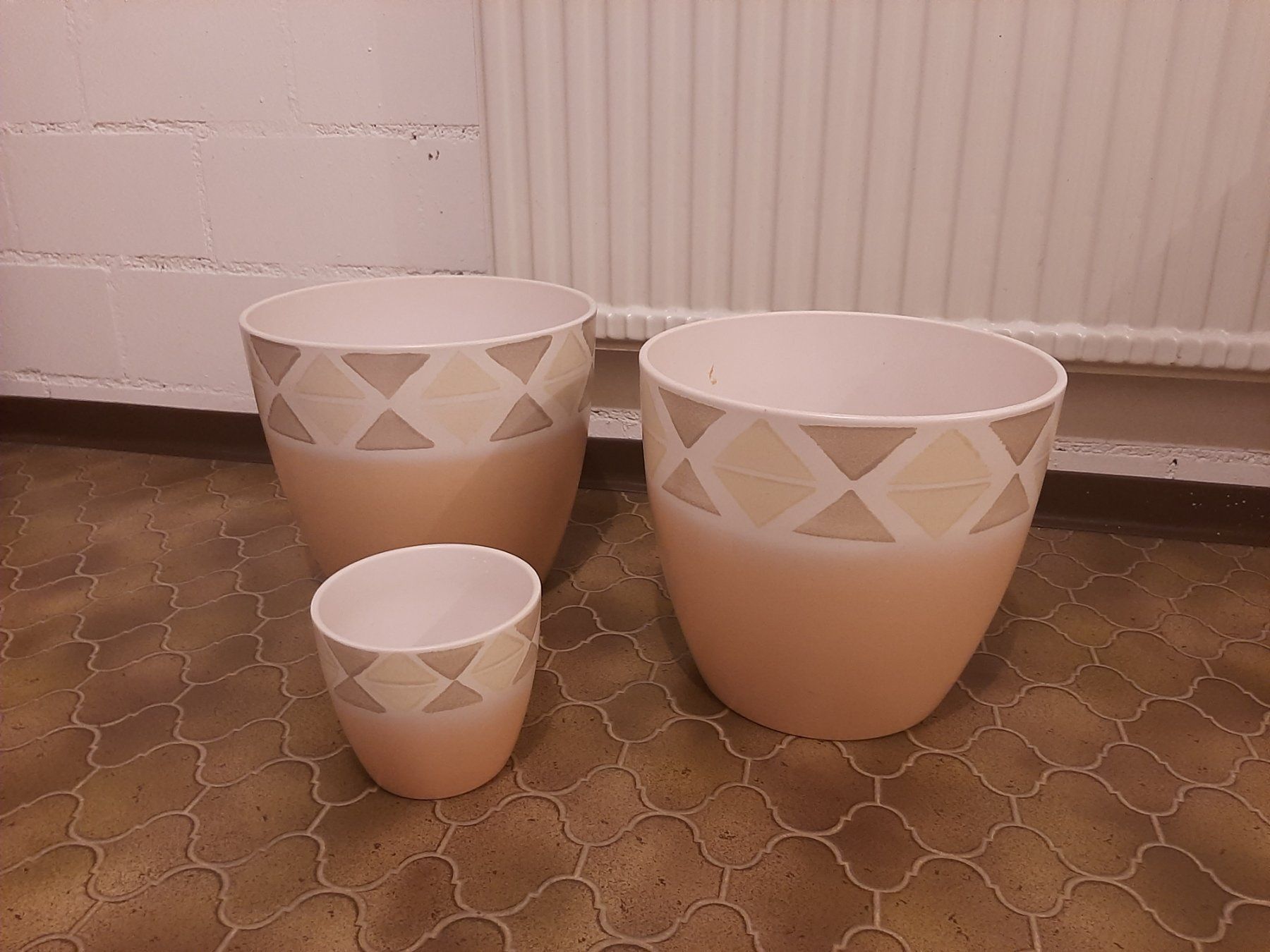 Migros Blumentöpfe: 3 Untertöpfe – Gebraucht aus Hinwil von Tabea15