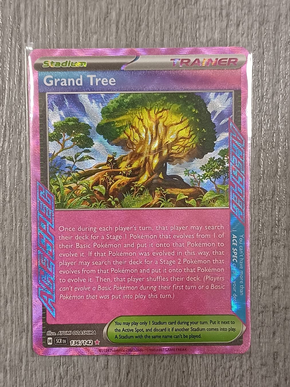 Cartoline: Pokemon - Grand Tree Stadion - EN – Nuovo (secondo la descrizione) da Effretikon venduto da Zitinjac