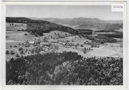 Flugaufnahme Ravensbühl bei Hittnau