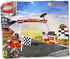 LEGO 40194 Shell V-Power Collection Finish Line & Podium
