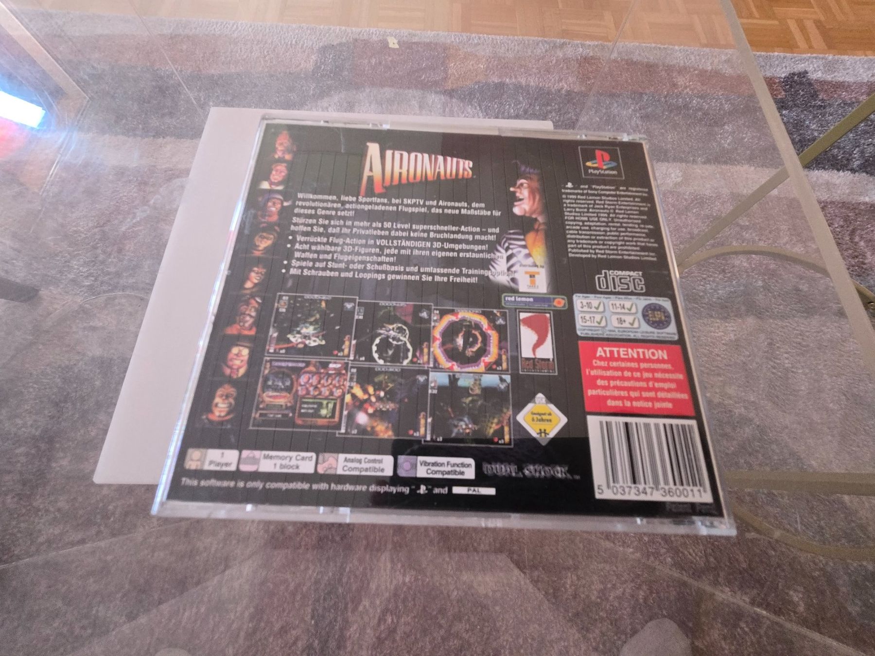 Giochi: Aironauts PS1 – Usato da Bussigny venduto da Kfdlt 1