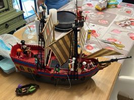 Playmobil Piratenschiff XXL vielen Figuren & Zubehör
