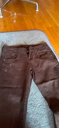 Hose dunkelbraun famous 36