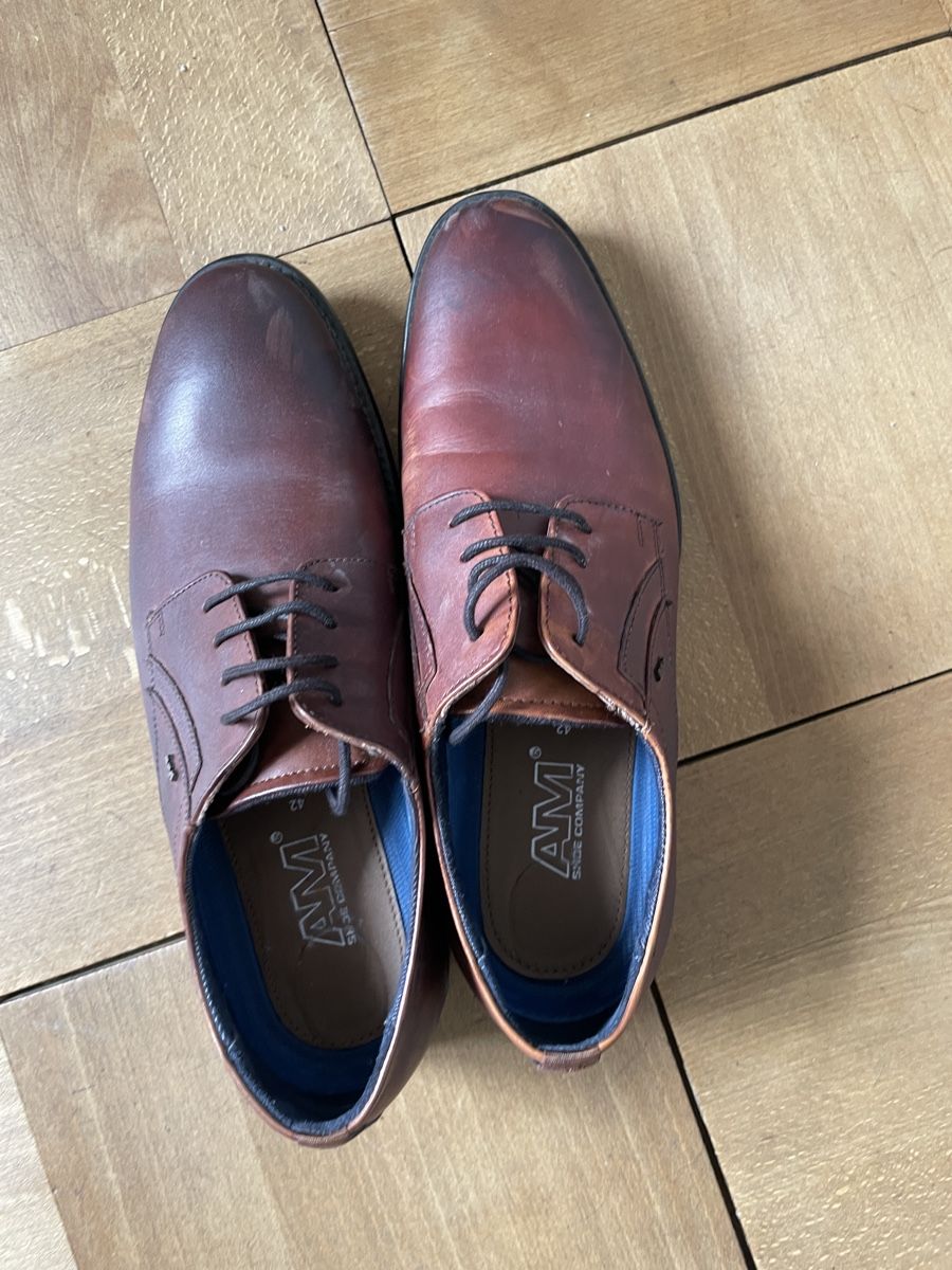 Herrenschuhe: Men's Leather Shoes Brown Size 42 – Gebraucht aus Solothurn von philippe_wehrli 1