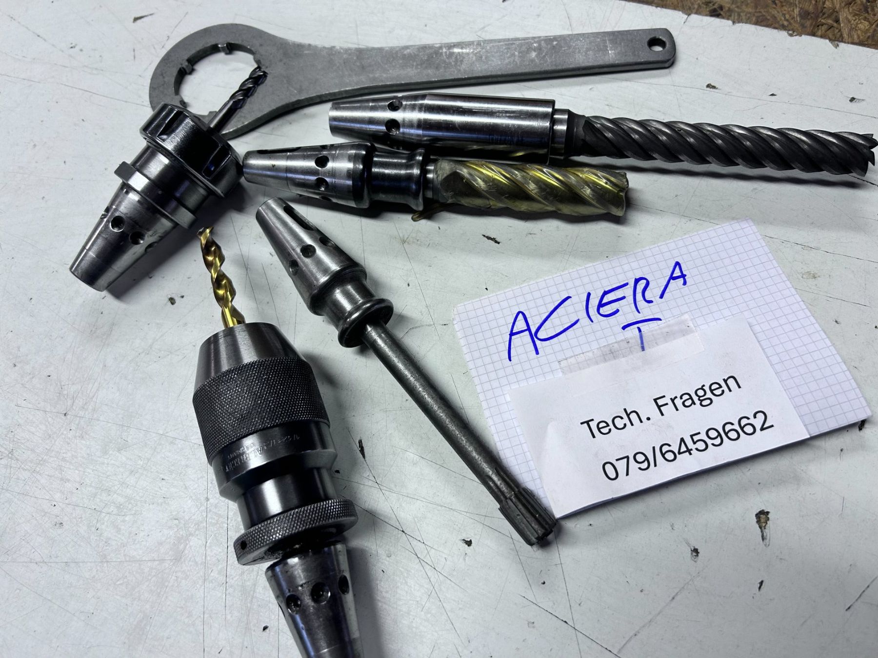 Alle Werkzeuge: Aciera 22 / 23 – Gebraucht aus Münchenstein von fransch 1