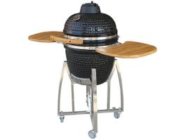 Kamado Keramik-Holzkohlegrill, Keramikgrill - mit 38cm Rost
