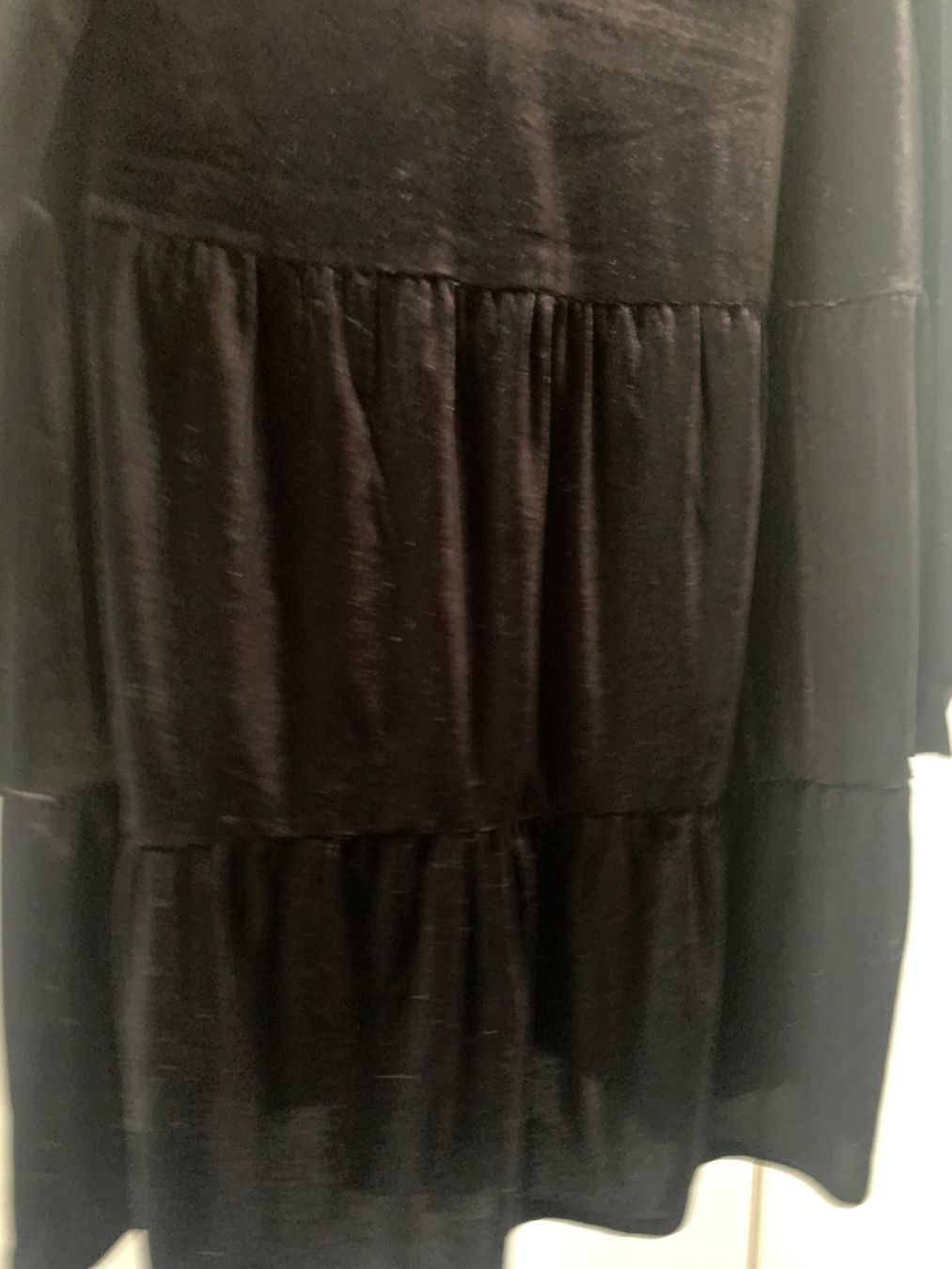 H&M Kleider: kurzes Samtkleid langarm schwarz L – Gebraucht aus St. Gallen von Miousch 1