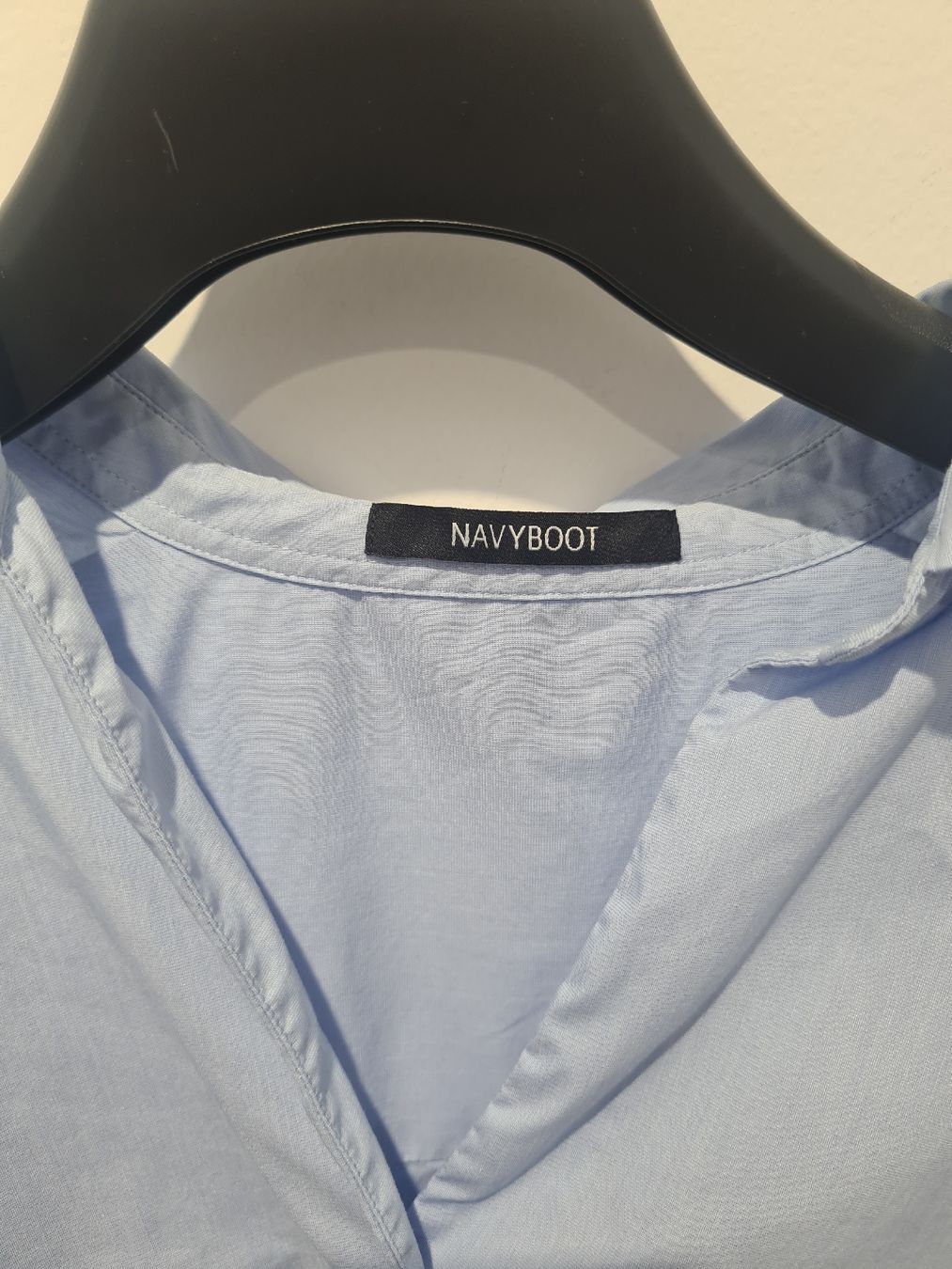 Navyboot Blusen: NAVYBOOT Hemd Hellblau Groesse 36 Baumwolle Mix  – Gebraucht aus Adligenswil von FriedasWelt 1