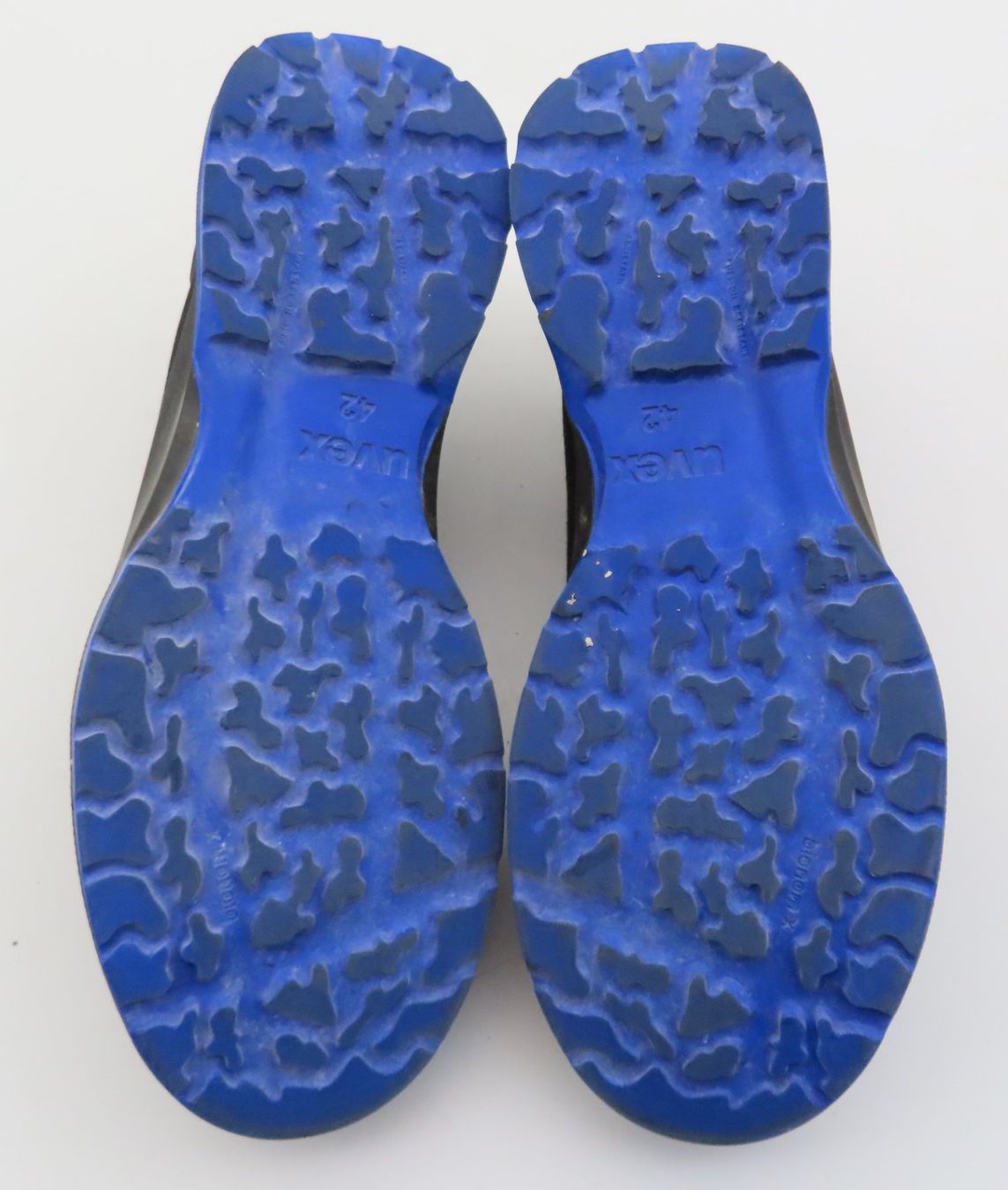 Uvex Scarpe da uomo: Schwarz-Blaue Arbeitsschuhe – Usato da Reinach BL venduto da WBZ-Flohmarkt 7