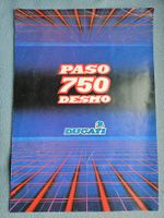 Prospectus DUCATI 750PASO