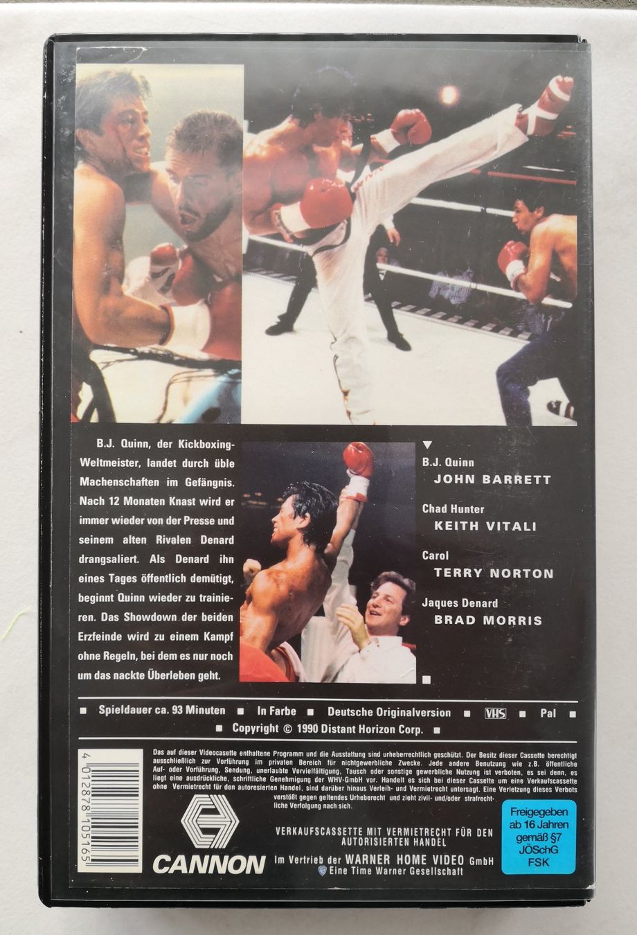 Alle VHS: VHS - American Kickboxer 1 CANNON / Warner – Gebraucht aus Ueberstorf von Movieman83 1