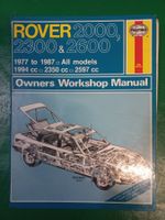 Oldtimer Rover 2000 2300 2600  Werkstatthandbuch Englisch
