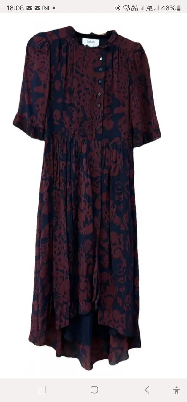 Ba&Sh Vestiti: Robe Ba&sh bordeaux midi – Usato da Genève venduto da alex7926