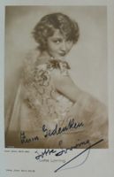 Lotte Lorring (1893-1939) Schauspielerin - Autogramm
