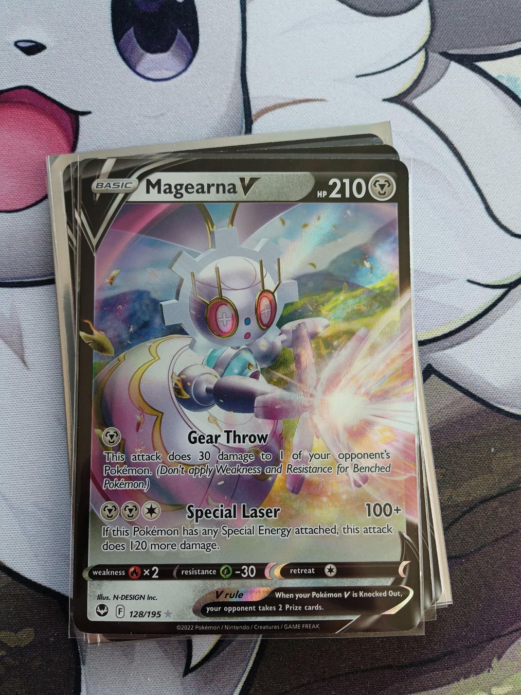 Pokémon Sammelbilder & Trading cards: Magearna V – Gebraucht aus Altstätten SG von GGsGameshop