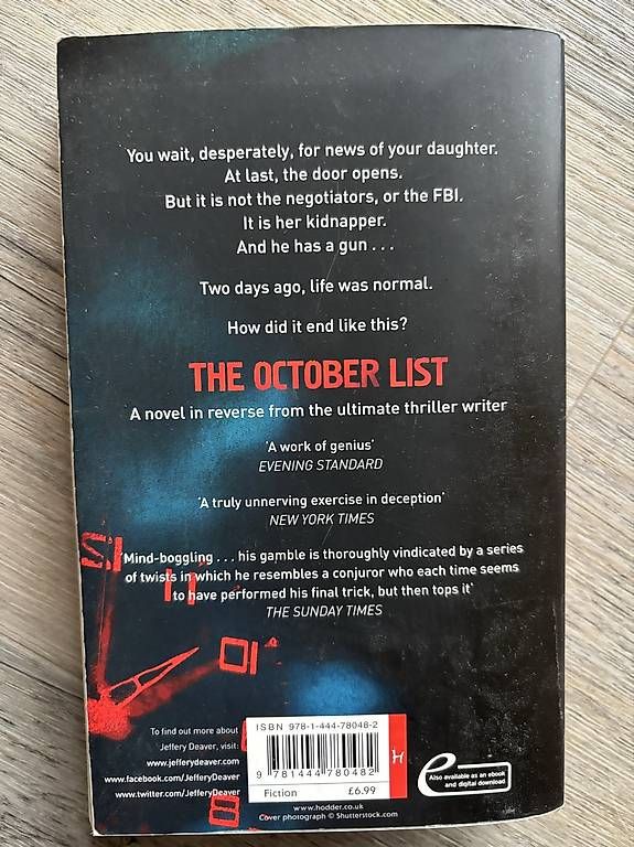 Livres: The October list – D'occasion à Wald AR par rub_8bw2 1