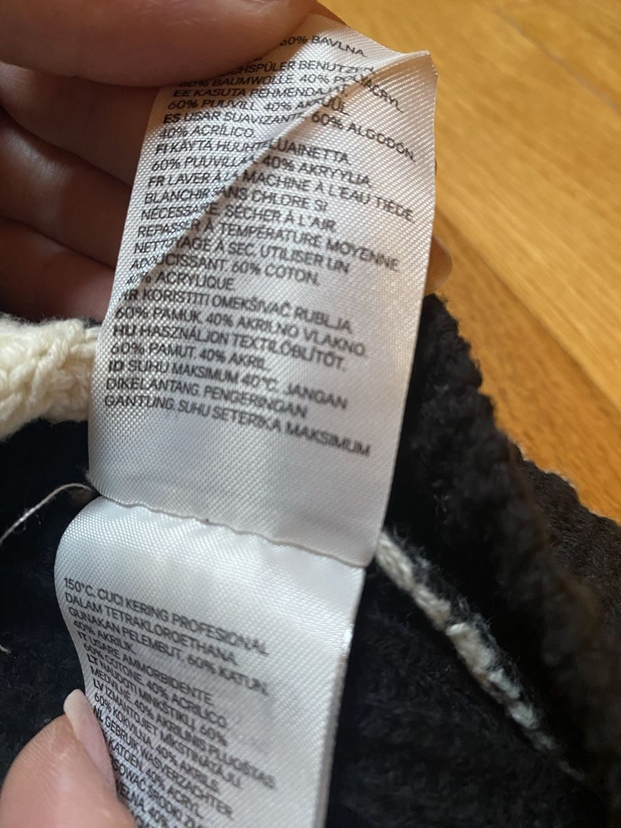 H&M Maglioni & Felpe: Pull H&M noir et blanc M – Usato da Epagny venduto da nie_n5yb 3