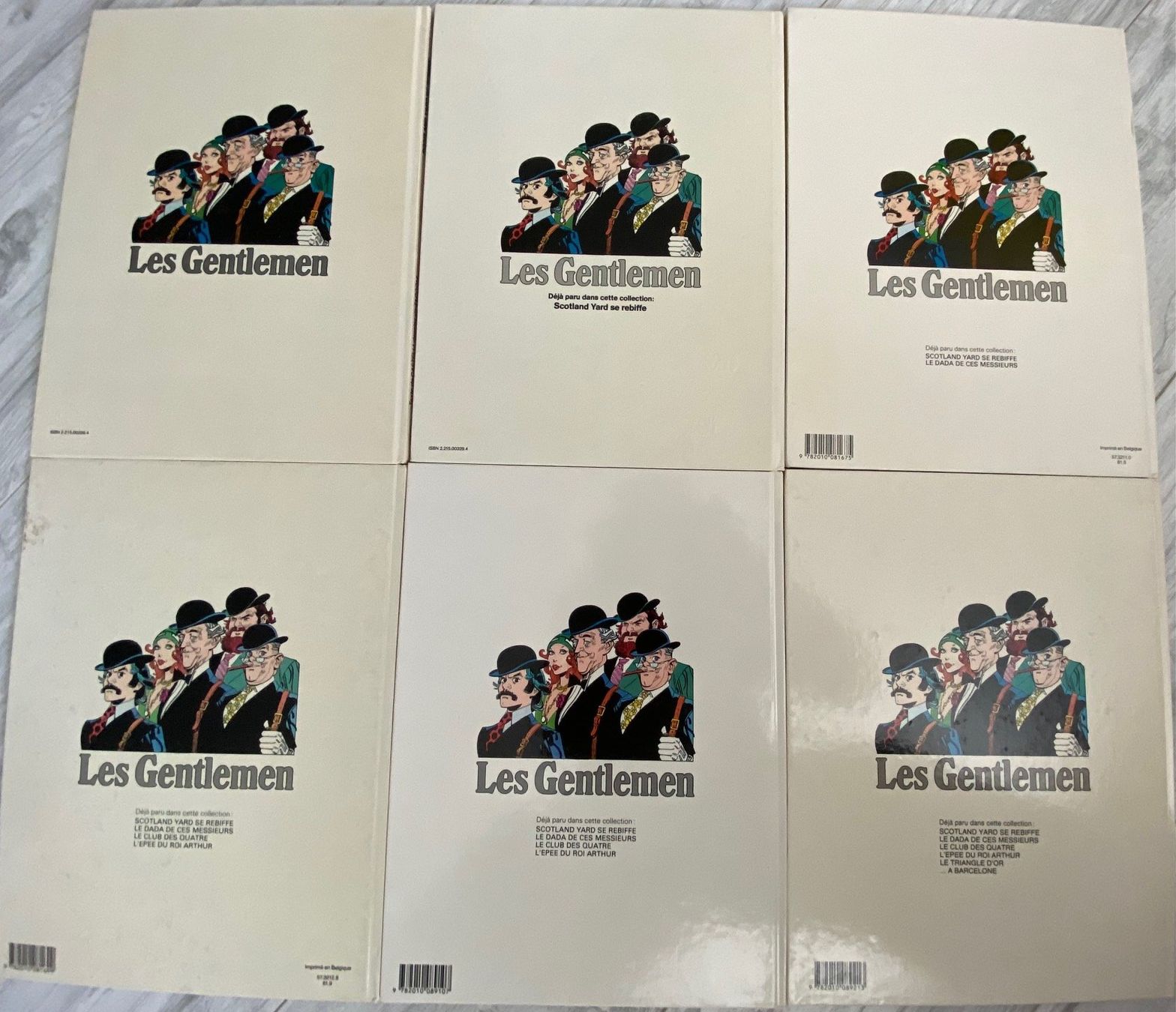 Comics: Les Gentlemen - 6 albums – Gebraucht aus Geneveys-Coffrane von Momoali 1